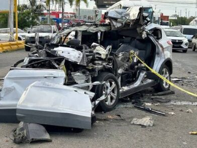Aparatoso accidente en Guaymate deja varios heridos