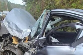 Hombre muere en accidente de tránsito en la avenida Las Carreras de Santiago
