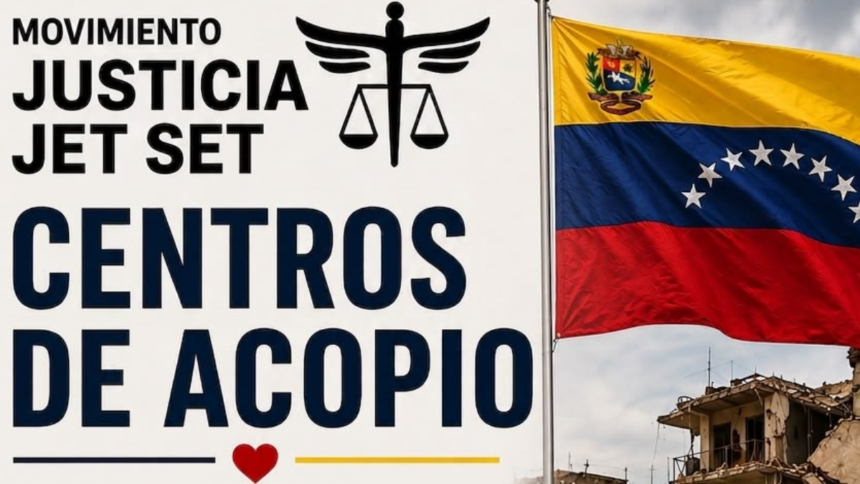 Movimiento Justicia Jet Set entrega donaciones a Venezuela este 5 de julio tras campaña solidaria