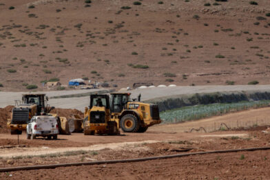 Israel construye un nuevo y kilométrico muro que segregará el Valle del Jordán palestino - Noticias de hoy en República Dominicana | De Último Minuto