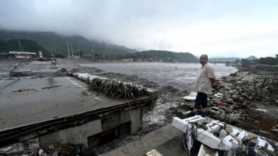 Tornados, tifón y un deslizamiento dejan al menos 20 muertos y miles de afectados en China