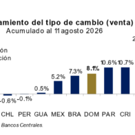 La dinámica reciente del tipo de cambio y el esquema de metas de inflación