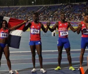 República Dominicana recupera el oro en el relevo mixto 4×100 tras prosperar la apelación