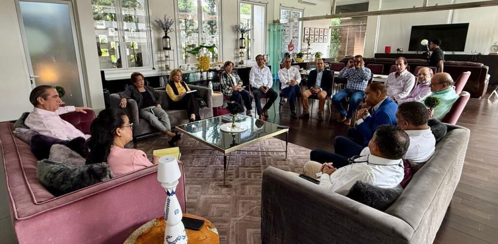 CONAP-2026 del PLD se reúne con Francisco Javier García