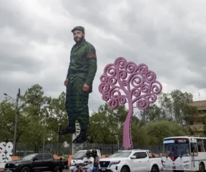 Rosario Murillo tilda de “traidores” a los críticos de la escultura de Fidel Castro en Nicaragua