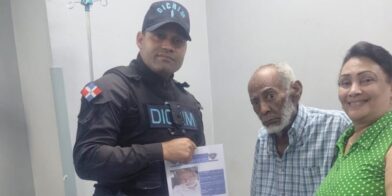Policía Nacional localiza sano y salvo a hombre de 75 años reportado como desaparecido