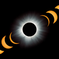 ESA difunde imágenes del avance de la sombra de la Luna durante el eclipse solar total