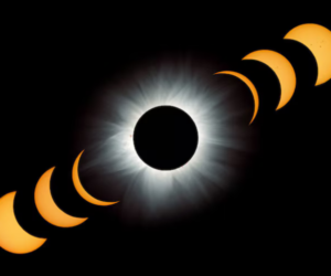 ESA difunde imágenes del avance de la sombra de la Luna durante el eclipse solar total