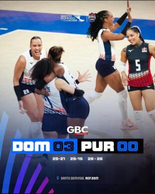 República Dominicana avanza invicta a la final de los Juegos Centroamericanos y del Caribe 2026