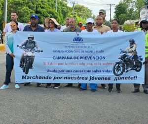 Monte Plata refuerza la prevención vial con jornada de concienciación por alta incidencia de accidentes