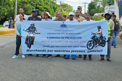Monte Plata refuerza la prevención vial con jornada de concienciación por alta incidencia de accidentes