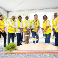 Ministro Bisonó inicia construcción de la Iglesia San Juan Pablo II en Bávaro