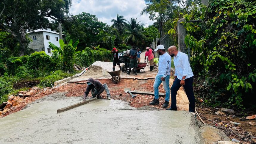 Junta de Distrito de El Limón ejecuta construcción de badén en sector Camilo tras daños por lluvias