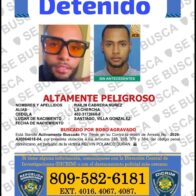 DICRIM captura en Santiago a hombre buscado por robo de caja fuerte con armas y dinero