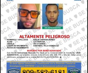 DICRIM captura en Santiago a hombre buscado por robo de caja fuerte con armas y dinero