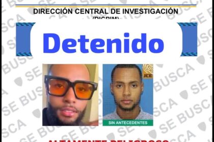 DICRIM captura en Santiago a hombre buscado por robo de caja fuerte con armas y dinero