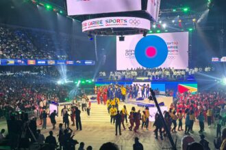 Acto de clausura de los Juegos Centroamericanos y del Caribe inicia con desfile de atletas