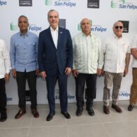 Abinader supervisa construcción de central que aportará 467 MW