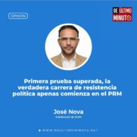 El PRM, primera prueba superada