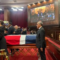 Rinden honras fúnebres a Andrés “Licho” Matos en el Congreso Nacional
