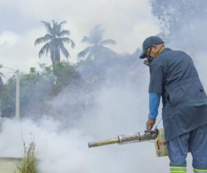 Eco5RD fortalece jornada de fumigación en estaciones de transferencia, pesaje y zonas cercanas