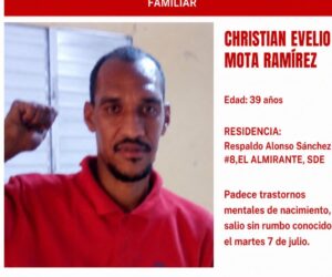 Hombre con trastorno bipolar y esquizofrenia lleva más de un mes desaparecido; familia pide ayuda