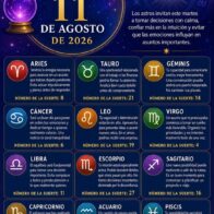 Horóscopo del 11 de agosto de 2026