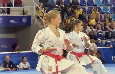 Dominicana conquista el oro en kata por equipos y María Dimitrova anuncia su retiro de las competencias
